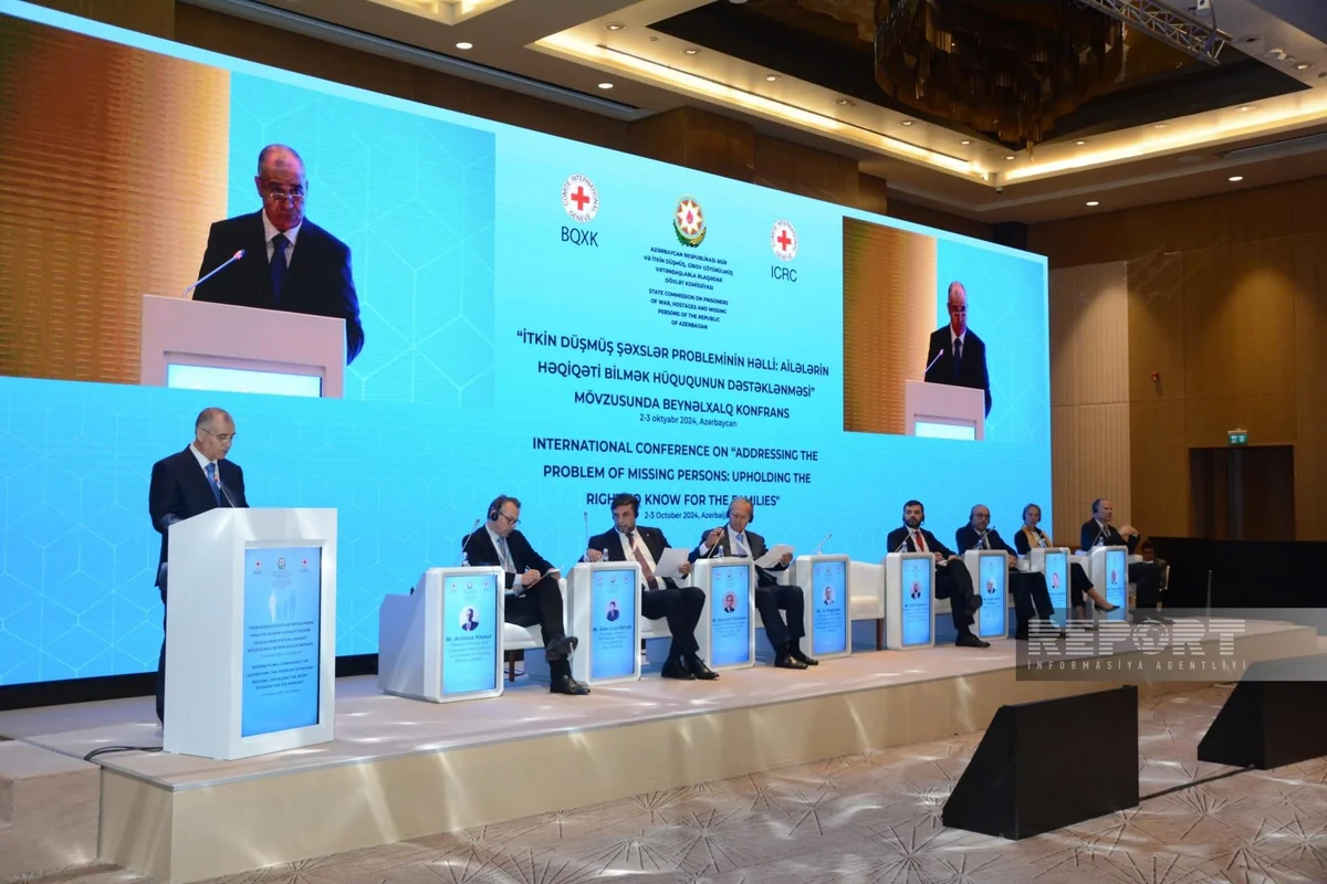 International conference on missing persons held in Baku adopts final declaration