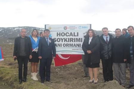 Türkiyədə Xocalı soyqırımı qurbanlarının xatirəsinə 613 ağac əkilib