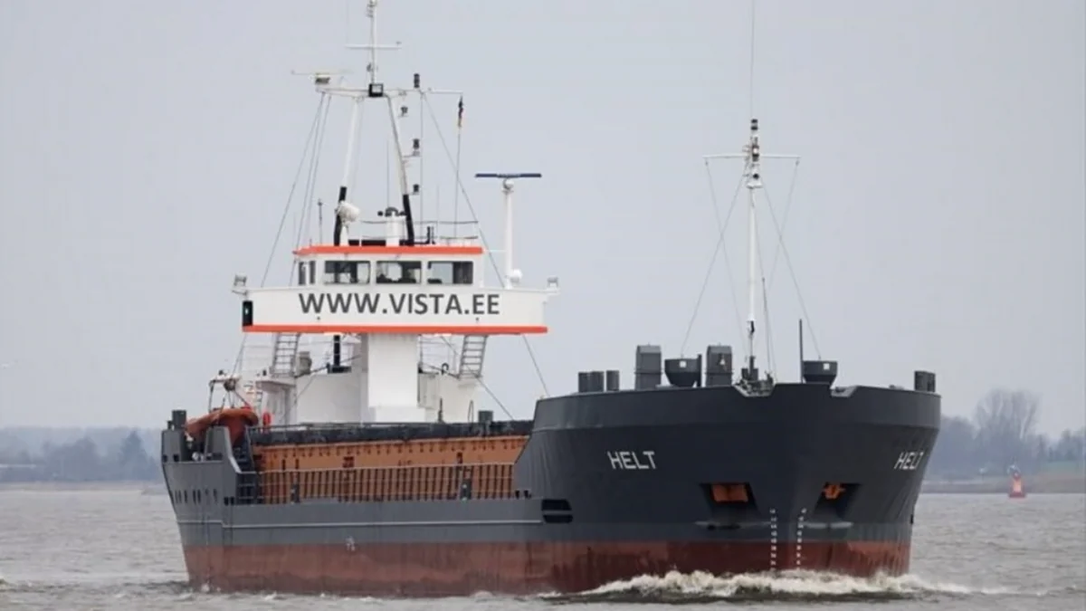 KİV: “Estoniyanın yük gəmisi Odessa sahilində batıb”