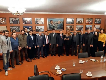 AMEA prezidenti Kiyevdə səfərdədir