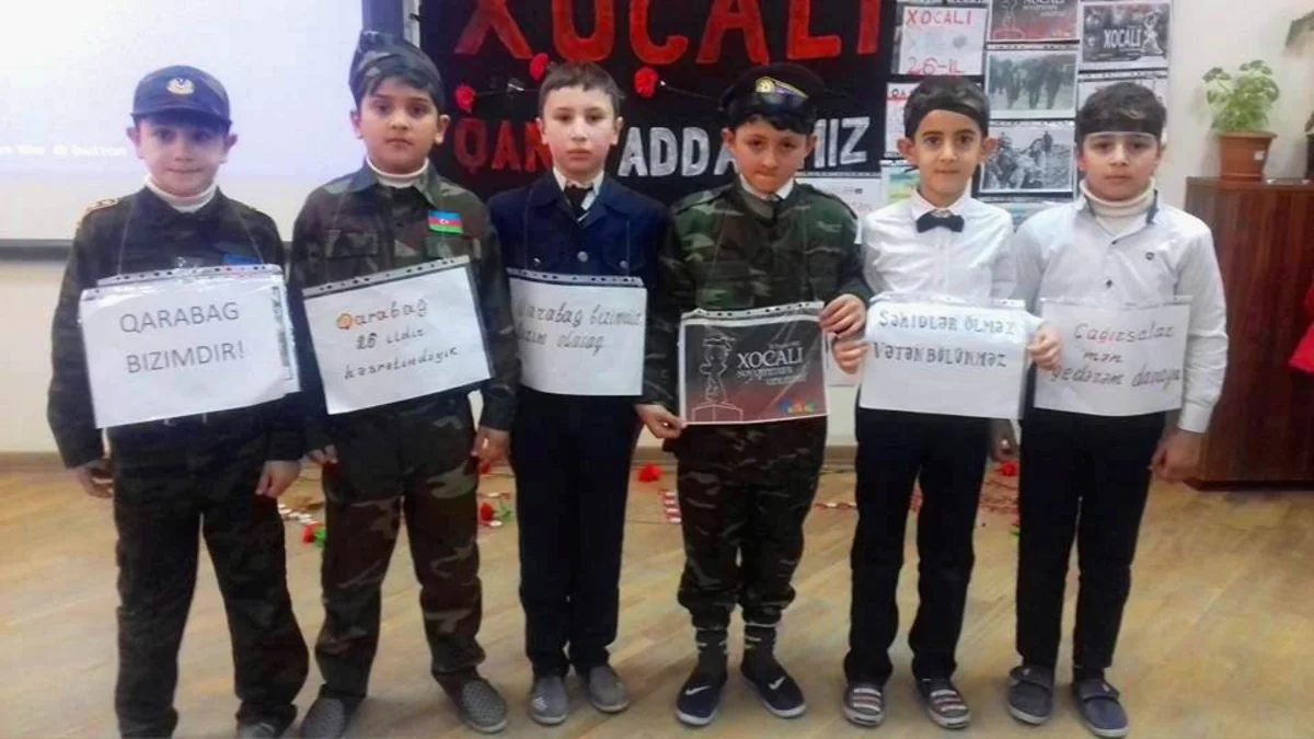 Bakı məktəblərində ilk dərslər Xocalı soyqırımına həsr olunub