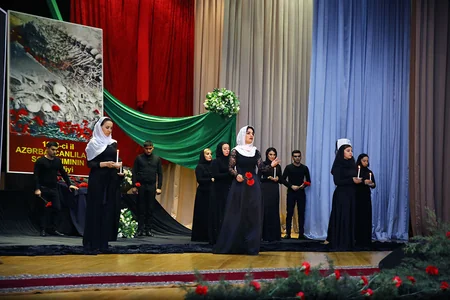 Azərbaycan Silahlı Qüvvələrinin Təlim və Tədris Mərkəzində anım tədbiri keçirilib
