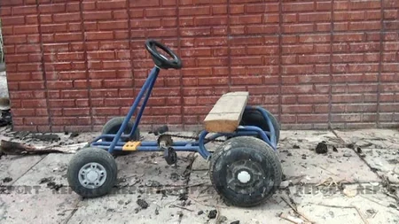 Salyanda ev yandı, xəsarət alan var