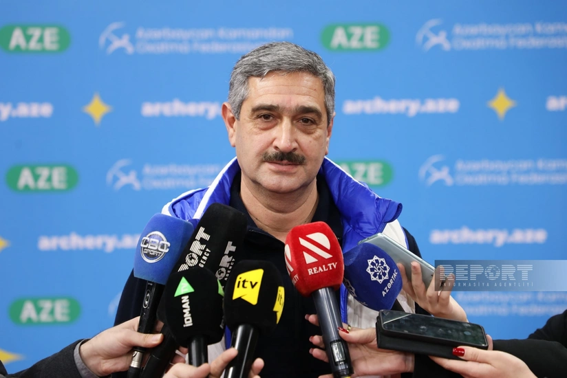 Azərbaycan millisinin baş məşqçisi: Gənclərin kamandan oxatmaya marağının artması bizi sevindirir