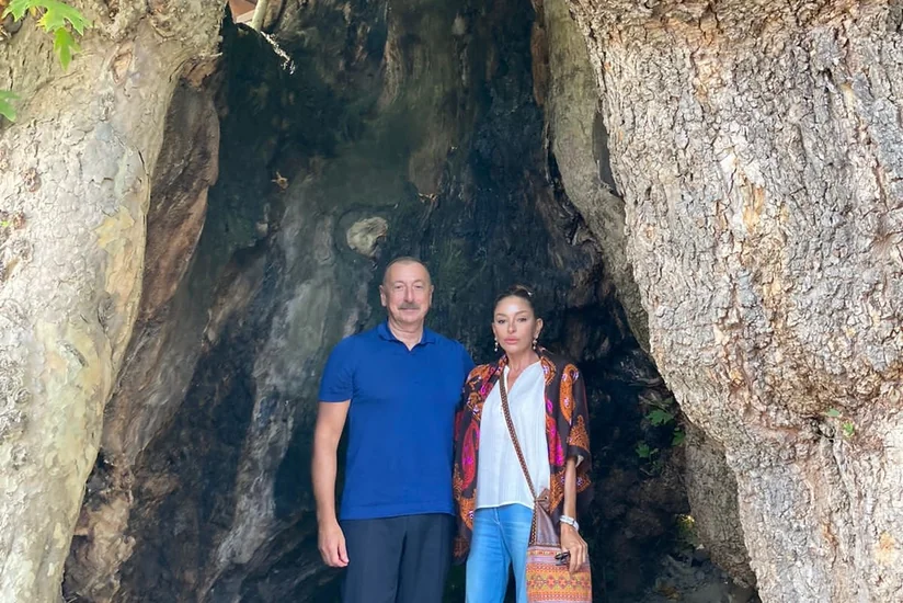 Mehriban Aliyeva shares photos from Basgal settlement