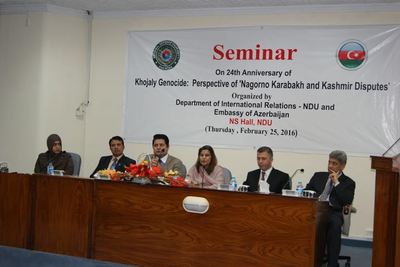 İslamabadda Xocalı soyqırımı ilə bağlı seminar keçirilib