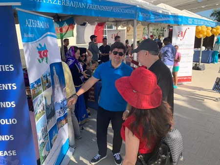 Azərbaycan Kaliforniyada keçirilən beynəlxalq mədəniyyət festivalında iştirak edib