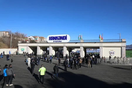 Кубок Азербайджана: Болельщики и представители спортивной общественности прибыли в Ханкенди