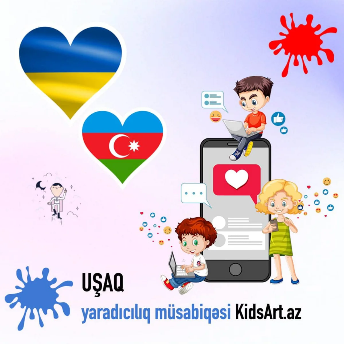 Ukraynalı uşaqlara dəstək üçün müsabiqə başlayıb