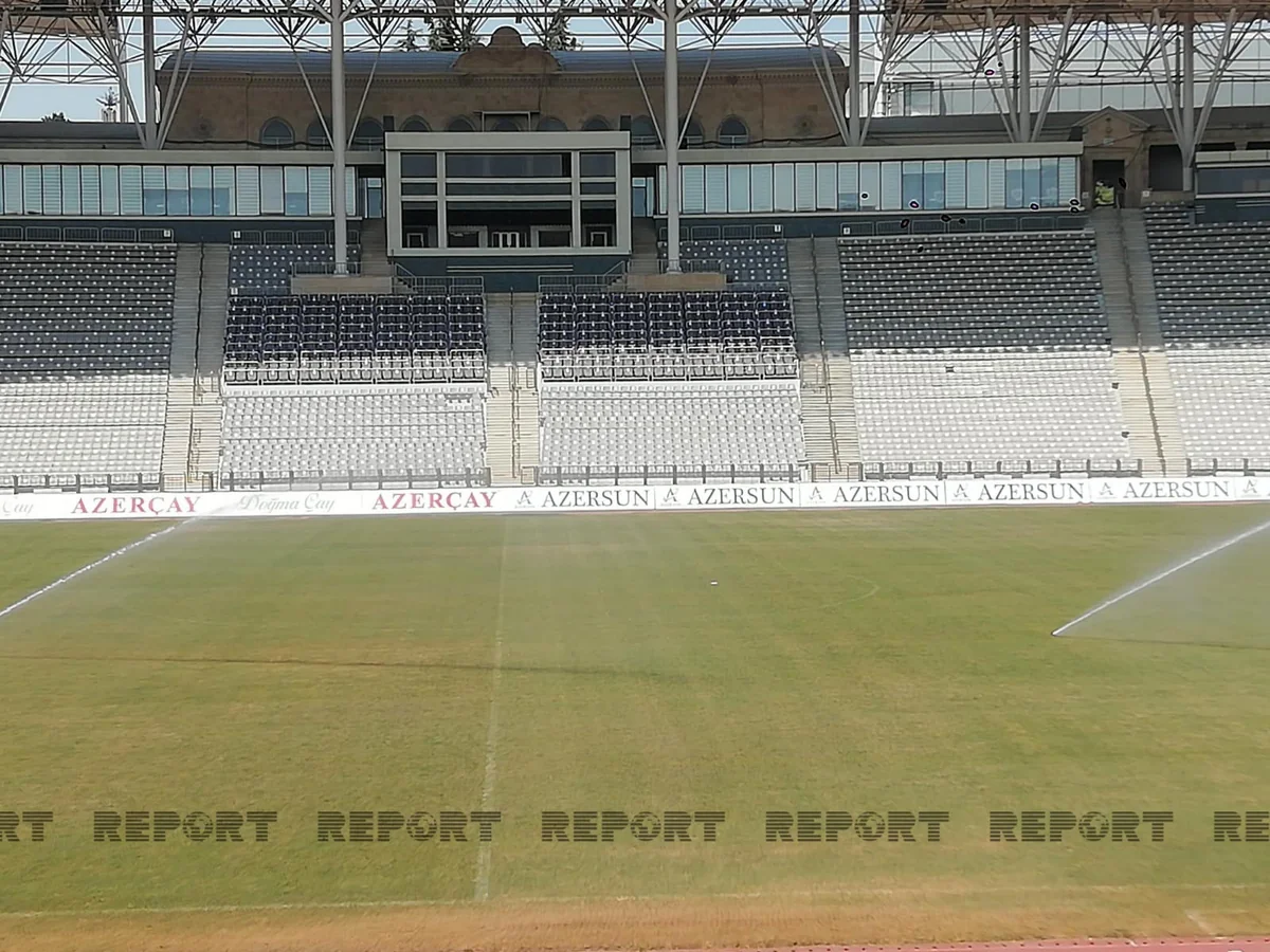 Respublika stadionu Qarabağ - Bazel oyununa hazırlanır