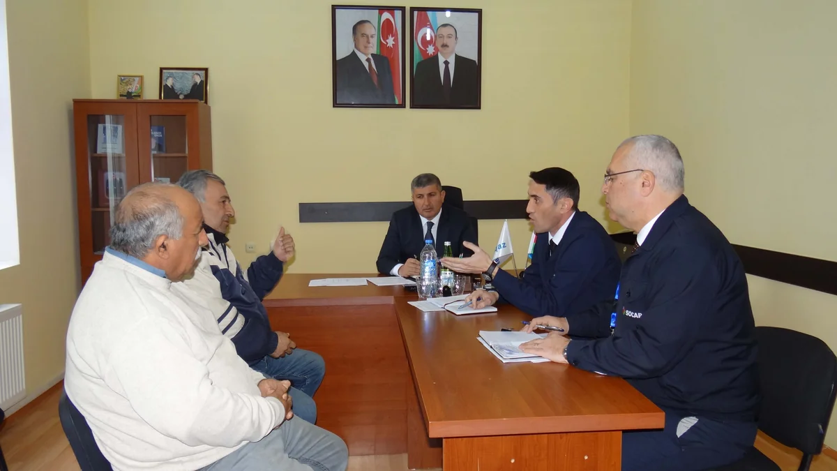 “Azəriqaz”ın rəhbərliyi üç rayonda vətəndaş qəbulu keçirib