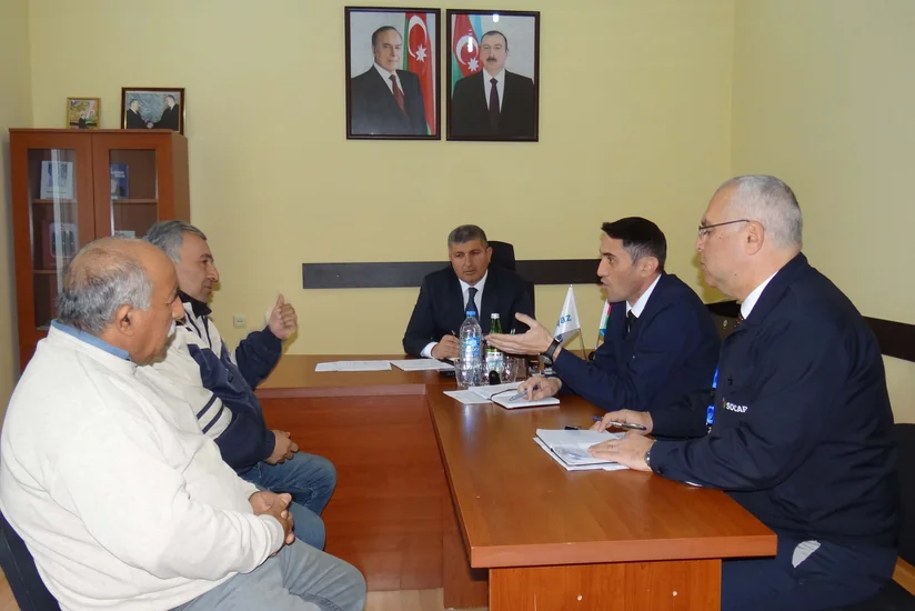 “Azəriqaz”ın rəhbərliyi üç rayonda vətəndaş qəbulu keçirib