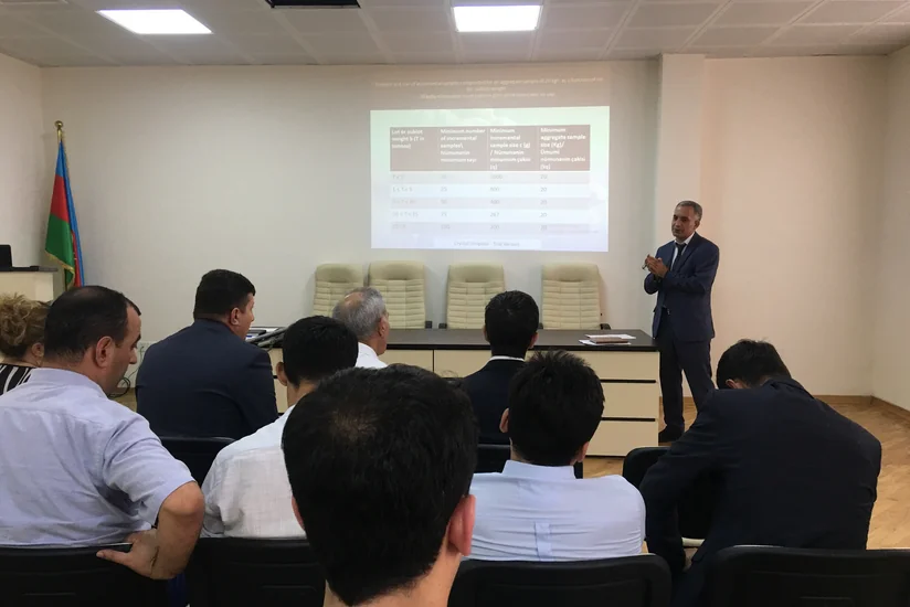 Qida Təhlükəsizliyi İnstitutunda növbəti təlim keçirilib