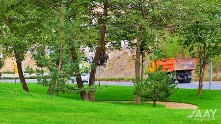 Laçında şəhərdaxili yollar sürətlə bərpa edilir