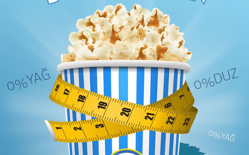“CinemaPlus” yeni “Diet Popcorn” məhsulunun satışına başlayır