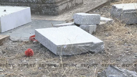 Tərtərdə erməni terroru zamanı dağıdılan qəbirlər bərpa edilir