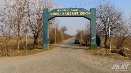 Bərdədə 11 yaşayış məntəqəsini birləşdirən yollar yenidən qurulur