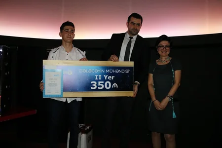 “Gələcəyin mühəndisi” müsabiqəsinin qalibləri mükafatlandırılıb
