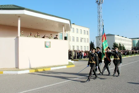 Azərbaycan Ordusunda andiçmə mərasimləri keçirilib