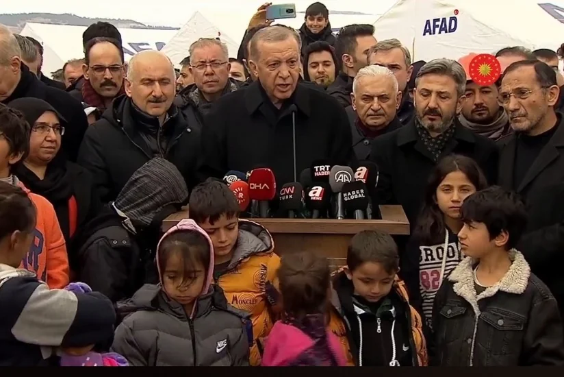 Türkiyə Prezidenti: Yenidənqurma işləri sürətlə başlayacaq