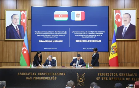 Moldova Baş prokurorluğunun nümayəndə heyəti Azərbaycanda işgüzar səfərdədir