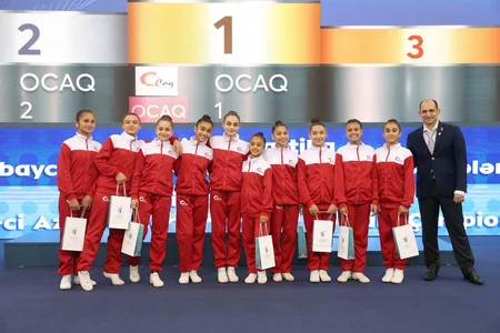 Bədii və aerobika gimnastikası üzrə Azərbaycan birinciliklərinə yekun vurulub