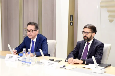 SOCAR prezidenti “ACWA Power” şirkətinin baş icraçı direktoru ilə görüşüb