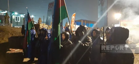 Ekoaksiya axşam saatlarında da davam edir, bu gün 111 avtomobilin hərəkətinə şərait yaradılıb 