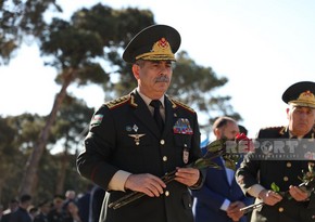 Zakir Hasanov offers his condolences to martyrs' families