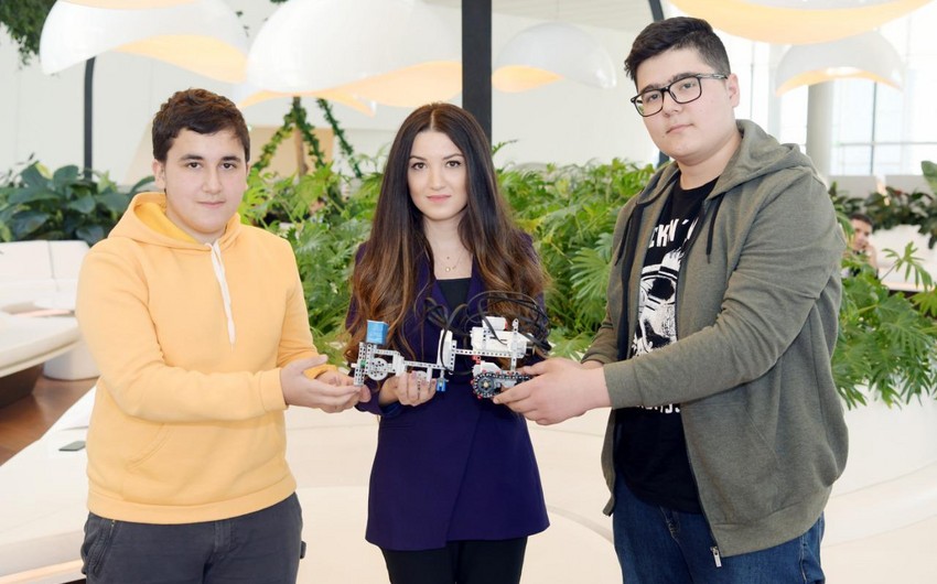 “Regional İnkişaf” İctimai Birliyi ixtiraçı məktəblilərə dəstək olub