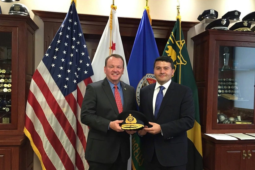 Azerbaijani Consul General met with Los Angeles County Sheriff