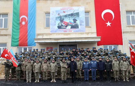 Türkiyə MN Qardaş yumruğu təlimindən görüntülər yayıb