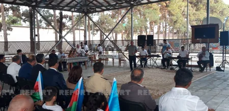 Biləsuvarda müharibə iştirakçılarına medallar təqdim olunub