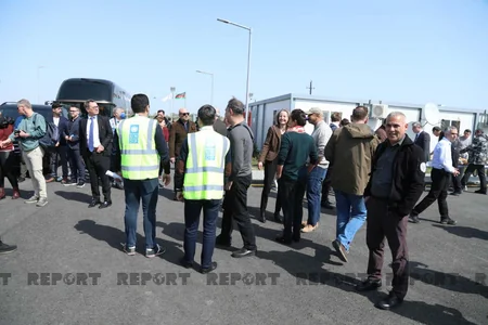 Participants of int'l mining conference visit Azerbaijan's Aghdam