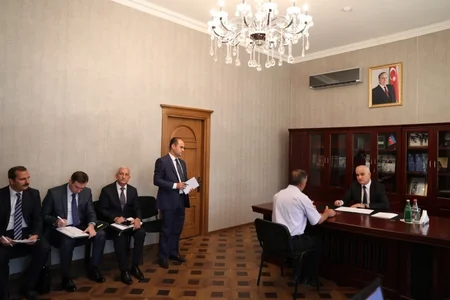 İqtisadiyyat nazirinin qəbuluna gələn sahibkarlar ondan müalicə-kurort fəaliyyəti üçün lisenziya istəyib