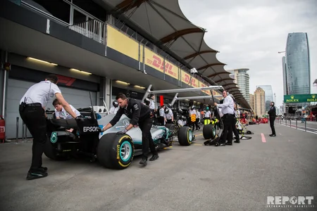 “Formula 1”in pərdəarxası - FOTOREPORTAJ