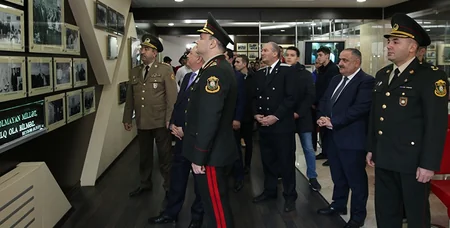 Suraxanı rayonunda çağırışçılar hərbi xidmətə yola salınıblar