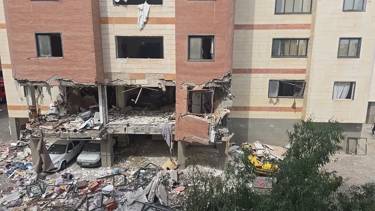 İranın Qum şəhərində yaşayış binasında partlayış olub, yaralananlar var