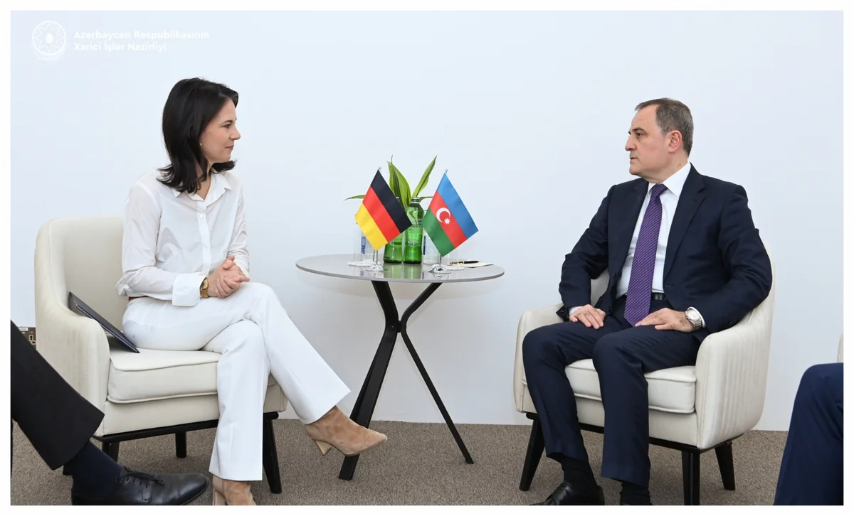 Azerbaijani, German FMs meet on COP29 sidelines