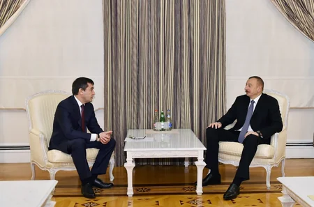 President Ilham Aliyev receives Uzbek deputy prime minister