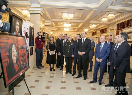 Qarabağın səsi adlı rəsm əsərlərinin sərgisi və ədəbi-bədii tədbir keçirilib