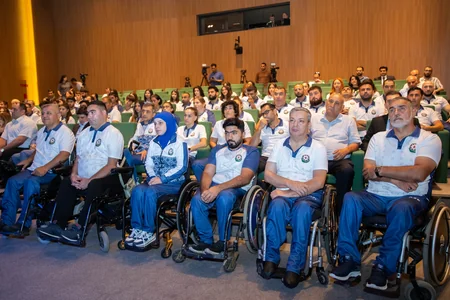 Dünya və Avropa çempionatlarına yola düşəcək paralimpiyaçılarla görüş keçirilib