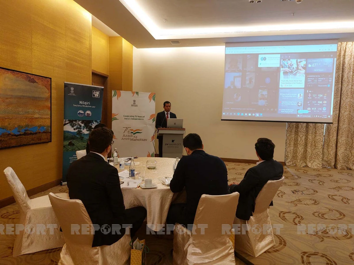 Indian companies want to increase tea exports to Azerbaijan