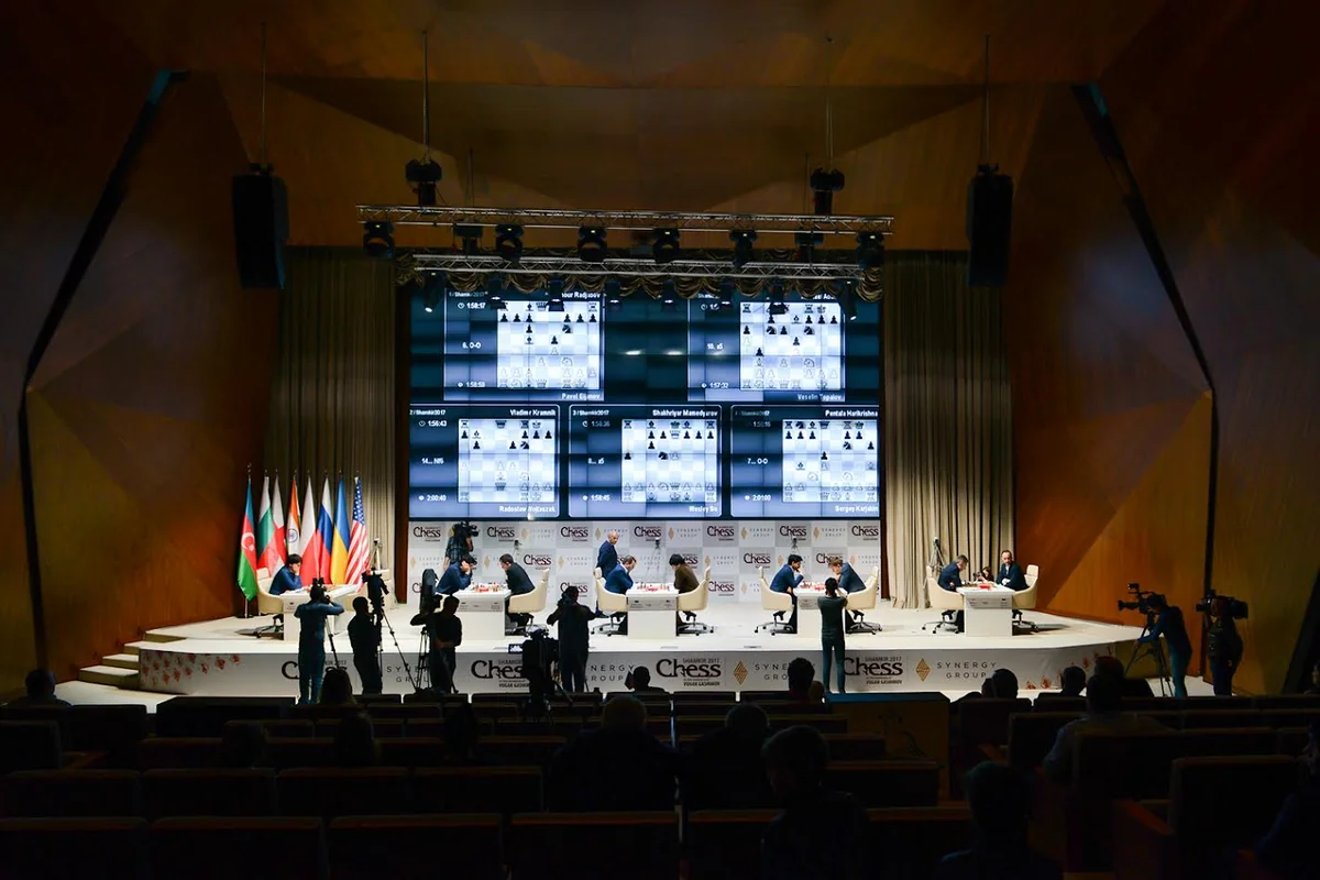 ShamkirChess 2017 superturnirində ilk tura yekun vurulub - FOTO