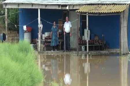 Goranboyda leysan yağışları bir sıra fəsadlar törədib - VİDEO 