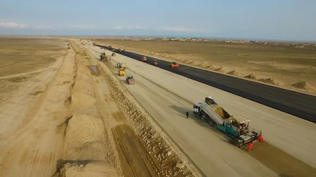 Azərbaycanda ilk ödənişli avtomagistralın tikintisi bitmək üzrədir