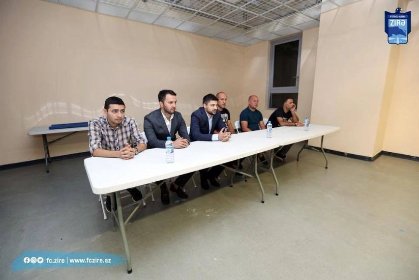 Zirənin yeni məşqçilər heyəti komandaya təqdim olunub