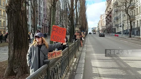 Protest rally in Kyiv - Russia is demanded to release Azovstal prisoners - PHOTOS