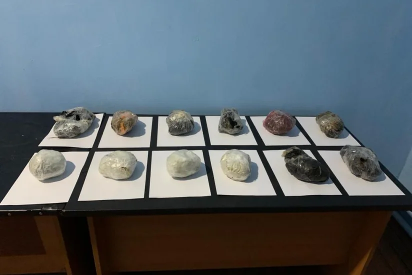 DSX: Sərhədyanı ərazilərdə 9 kq narkotik və 3 ədəd silah aşkar olunaraq götürülüb