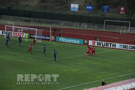 Futbol üzrə Azərbaycan millisi San-Marino yığması üzərində qələbə qazanıb - VİDEO